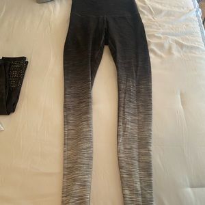 Lululemon wunder under (luon) extra long leggings
